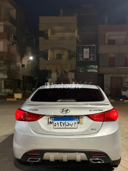 Hyundai Elantra MD 2012 Silver Automatic Used for Sale in El Bagour - 6