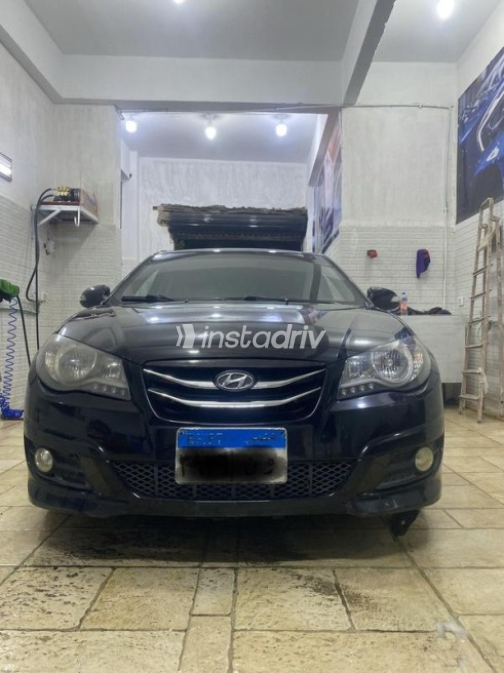 Hyundai Elantra HD 2018 Black Automatic Used for Sale in El Haram - 1
