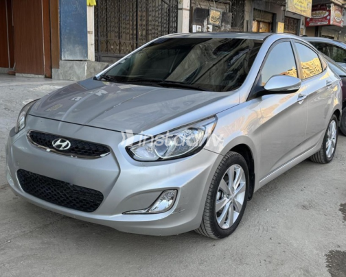 Hyundai Accent 2026 Silver Automatic Used for Sale in El Haram - 1
