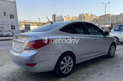 Hyundai Accent 2026 Silver Automatic Used for Sale in El Haram - 2