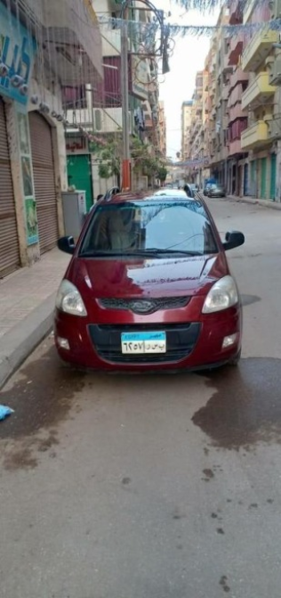 Hyundai Matrix 2010 Dark Red Automatic Used for Sale in Damanhur