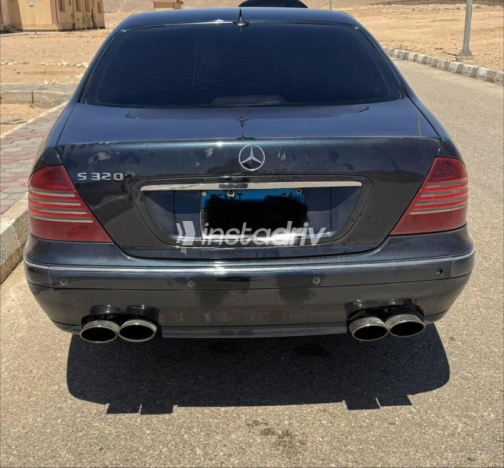 Mercedes S 320 2001 Black Automatic Used for Sale in Cairo - 3