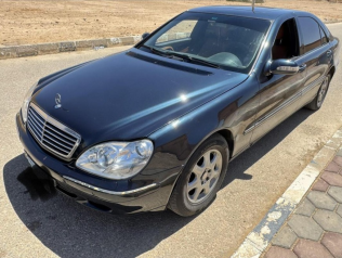 Mercedes S 320 2001 Black Automatic Used for Sale in Cairo