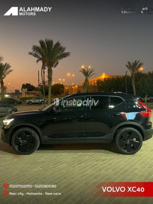 Volvo XC40 Recharge 2026 Dark Blue Automatic New for Sale in Cairo - 3