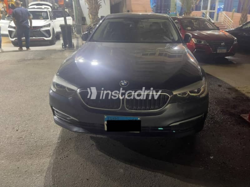 BMW 520 2019 Black Automatic Used for Sale in Cairo - 1