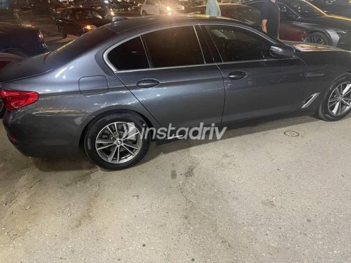 BMW 520 2019 Black Automatic Used for Sale in Cairo - 2