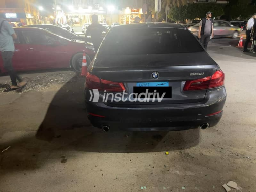 BMW 520 2019 Black Automatic Used for Sale in Cairo - 3