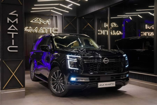 نيسان باترول 2026 أسود أوتوماتيك جديدة للبيع في مدينة نصر
