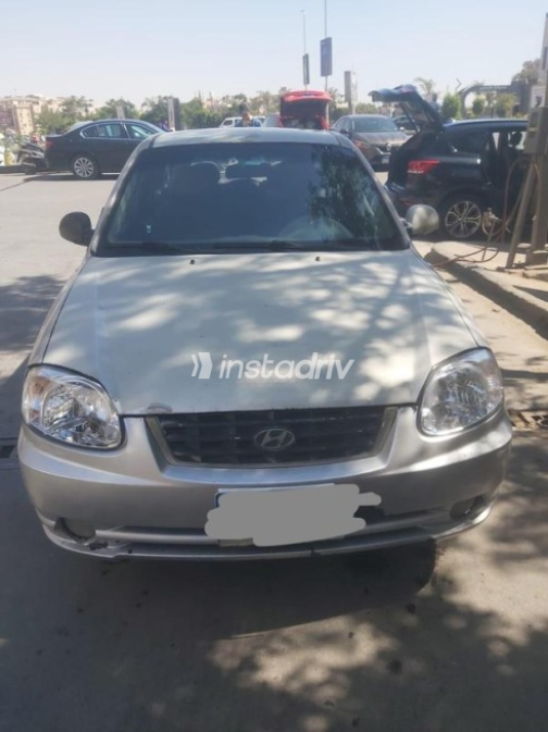 Hyundai Verna 2007 Silver Automatic Used for Sale in Mokattam - 1