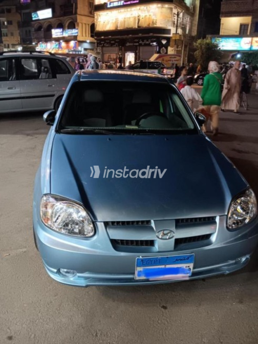 Hyundai Verna 2006 Cyan Automatic Used for Sale in Banha - 2