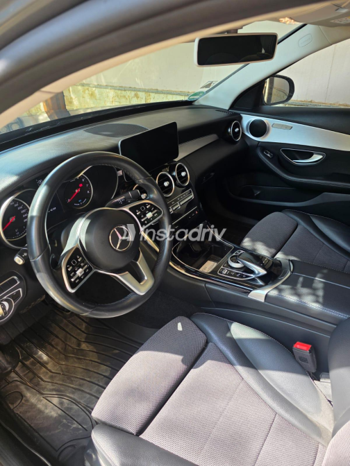 Mercedes C 200 2020 Dark Gray Automatic Used for Sale in Giza - 3