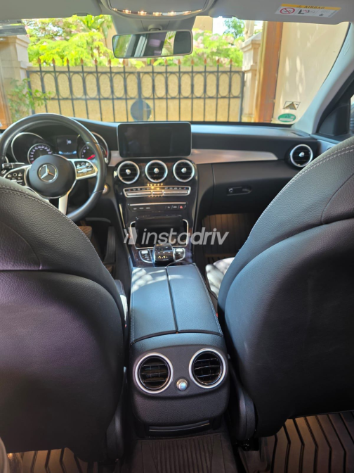 Mercedes C 200 2020 Dark Gray Automatic Used for Sale in Giza - 5