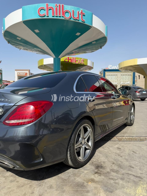 Mercedes C 180 2015 Gray Automatic Used for Sale in Qalyubia - 5