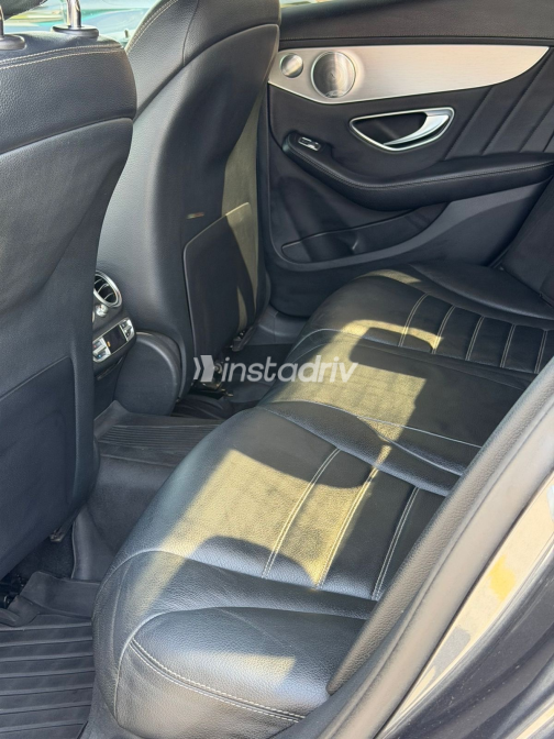 Mercedes C 180 2015 Gray Automatic Used for Sale in Qalyubia - 7