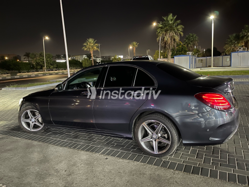 Mercedes C 180 2015 Gray Automatic Used for Sale in Qalyubia - 8