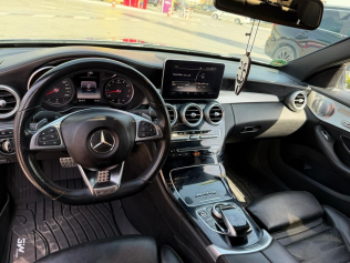Mercedes C 180 2015 Gray Automatic Used for Sale in Qalyubia