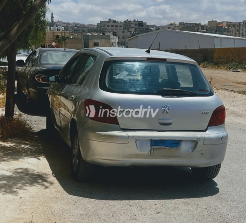 بيجو 307 2007 فضي أوتوماتيك مستعملة للبيع في الهرم - 1
