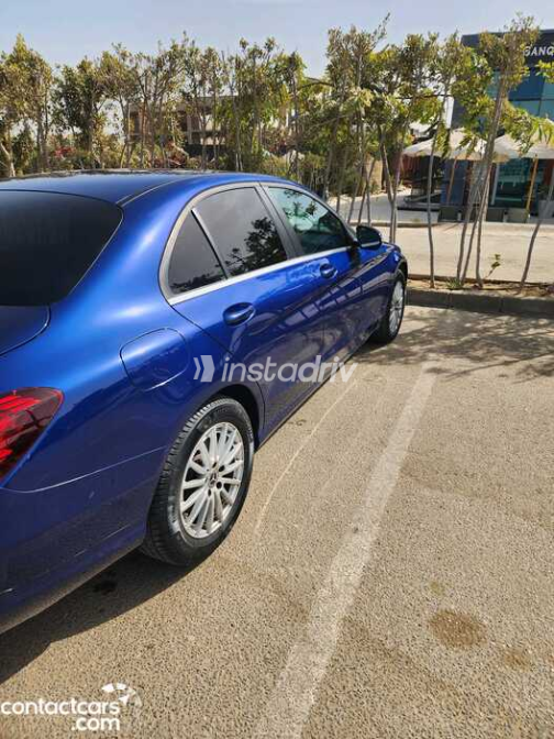 Mercedes C 180 2019 Blue Automatic Used for Sale in Giza - 1