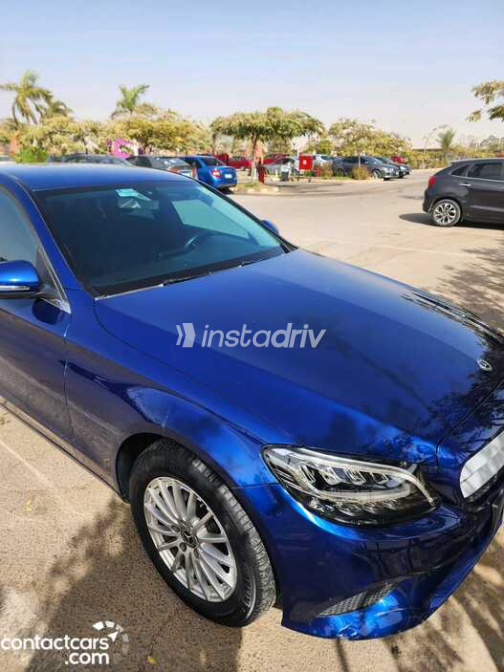 Mercedes C 180 2019 Blue Automatic Used for Sale in Giza - 2