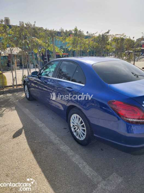 Mercedes C 180 2019 Blue Automatic Used for Sale in Giza - 3