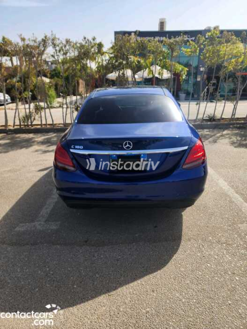 Mercedes C 180 2019 Blue Automatic Used for Sale in Giza - 4