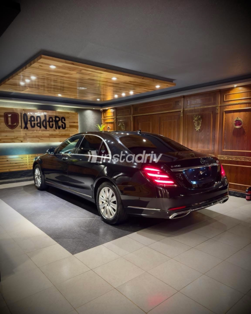 Mercedes S 450 2020 Black Automatic Used for Sale in Giza - 1