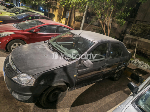 Renault Logan 2013 Dark Gray Manual Used for Sale in Giza - 5