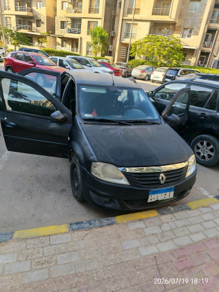 Renault Logan 2013 Dark Gray Manual Used for Sale in Giza