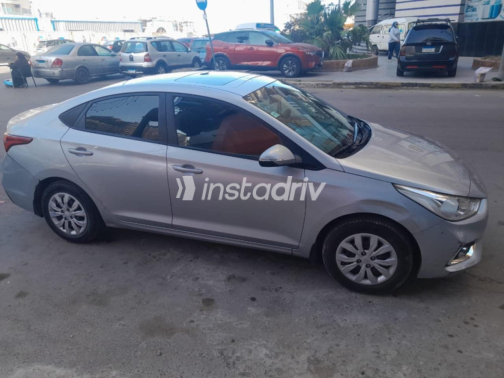 Hyundai Accent HCI 2020 Gray Automatic Used for Sale in Alexandria - 3