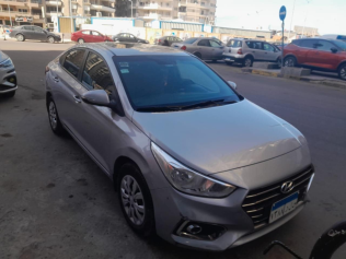 Hyundai Accent HCI 2020 Gray Automatic Used for Sale in Alexandria