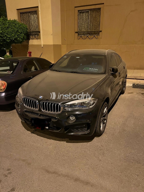 BMW X6 2019 Black Automatic Used for Sale in Cairo - 2