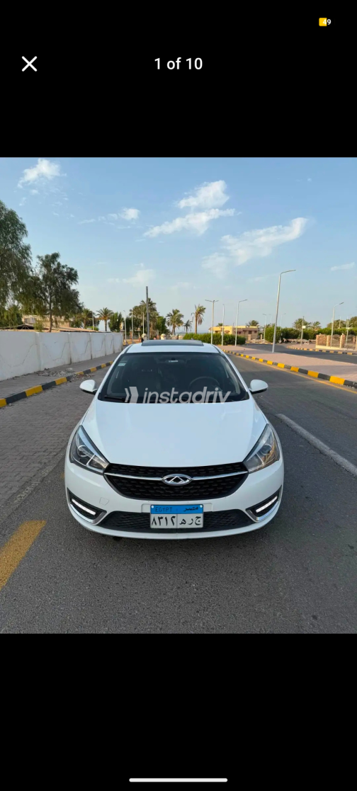 Chery Arrizo 5 2022 White Automatic Used for Sale in Hurghada - 3