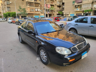 Daewoo Leganza 2003 Black Automatic Used for Sale in Cairo