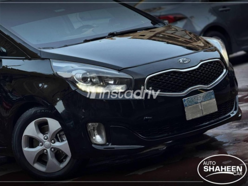 Kia Carens 2014 Black Automatic Used for Sale in Shibin el Kom  - 3