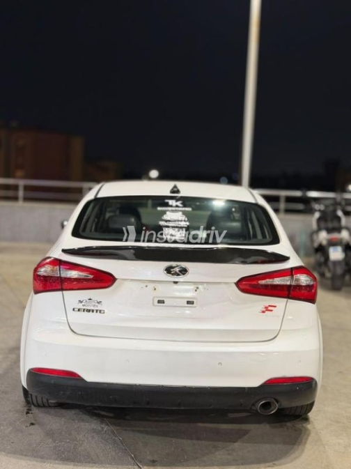 Kia K3 2014 White Automatic Used for Sale in Nasr city - 6