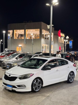 Kia K3 2014 White Automatic Used for Sale in Nasr city