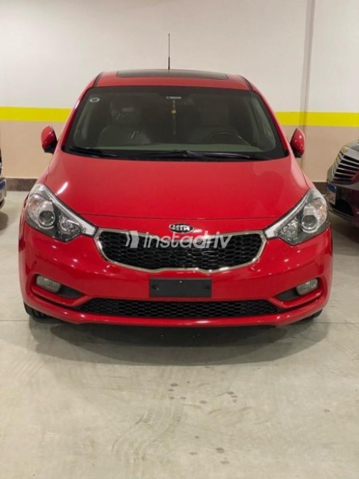 Kia Cerato 2015 Red Automatic Used for Sale in Mansoura - 3