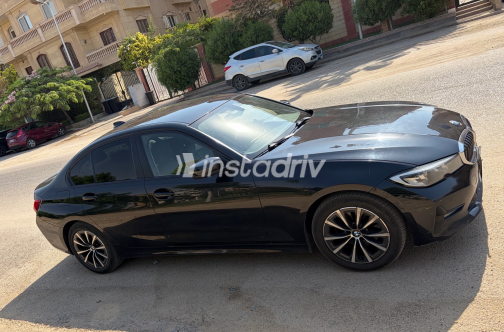 بي ام دبليو 320 2020 أسود أوتوماتيك مستعملة للبيع في القاهرة - 5