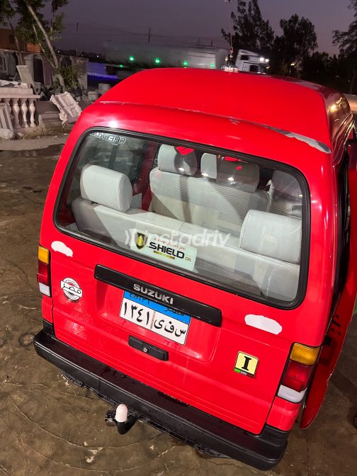 Suzuki Van 2022 Red Manual Used for Sale in Beheira - 4