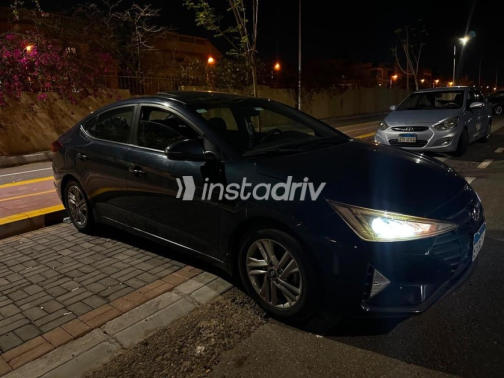 Hyundai Elantra AD 2020 White Automatic Used for Sale in Greater Cairo ( Cairo + Giza) - 1