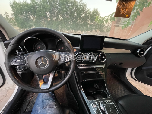 Mercedes C 180 2018 White Automatic Used for Sale in Cairo - 8
