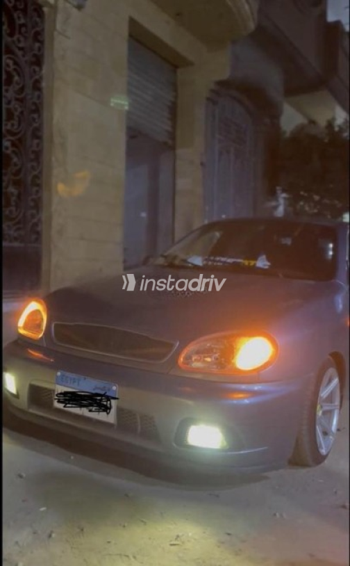 دايو لانوس 2 2007 أزرق أوتوماتيك مستعملة للبيع في الجيزة - 1