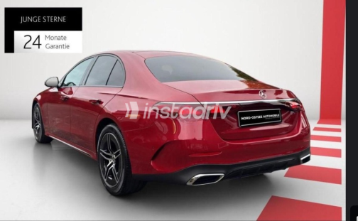 Mercedes E 200 AMG 2025 Red Automatic Used for Sale in Tanta - 1