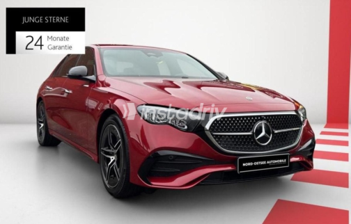 Mercedes E 200 AMG 2025 Red Automatic Used for Sale in Tanta - 3