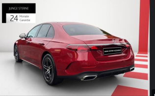 Mercedes E 200 AMG 2025 Red Automatic Used for Sale in Tanta