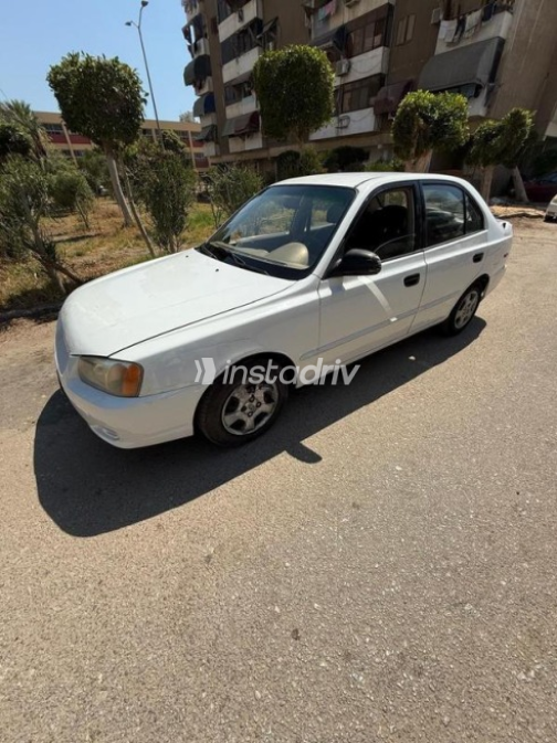 Hyundai Viva 2000 White Automatic Used for Sale in Port Said - 3