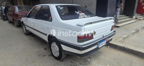 بيجو 405 1993 أبيض أوتوماتيك مستعملة للبيع في القاهرة - 2