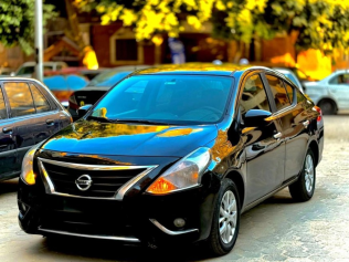 Nissan Sunny 2022 Black Automatic Used for Sale in Mohandessin