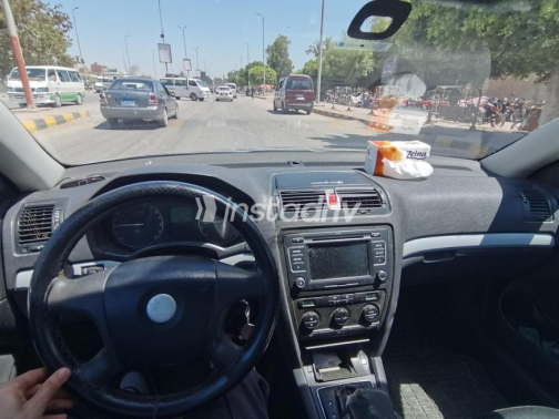 سكودا اوكتافيا A5 2007 سماوي أوتوماتيك مستعملة للبيع في المنيا‎ - 4