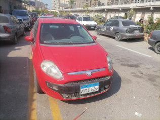 Fiat Punto 2011 Red Automatic Used for Sale in Alexandria